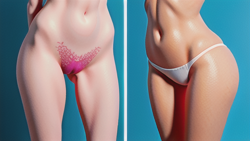 脱毛がもたらすセルライトへの間接的な効果