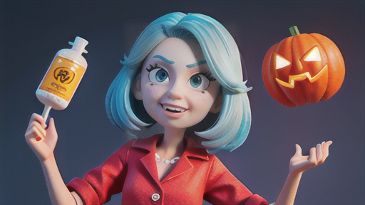 ウィッグでハロウィンを楽しもう！